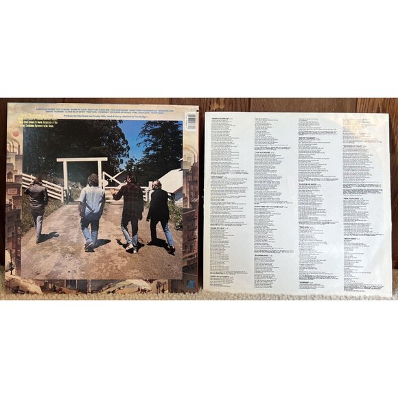 Crosby, Stills, Nash and Young - American Dream Vinyl LP 1988 Atlantic - Picture 2 of 4